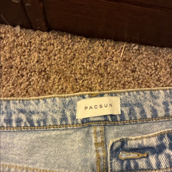 PacSun Light Blue Straight Leg Women's Jeans - Picture 2 of 4